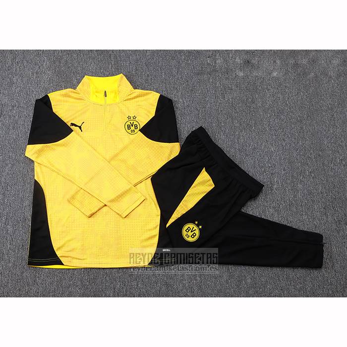 Chandal de Sudadera del Borussia Dortmund 2025-2026 Amarillo